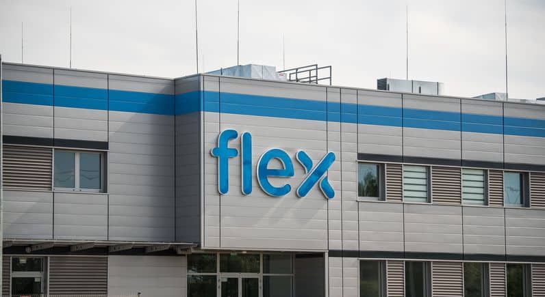 Flextronics office and warehouse building